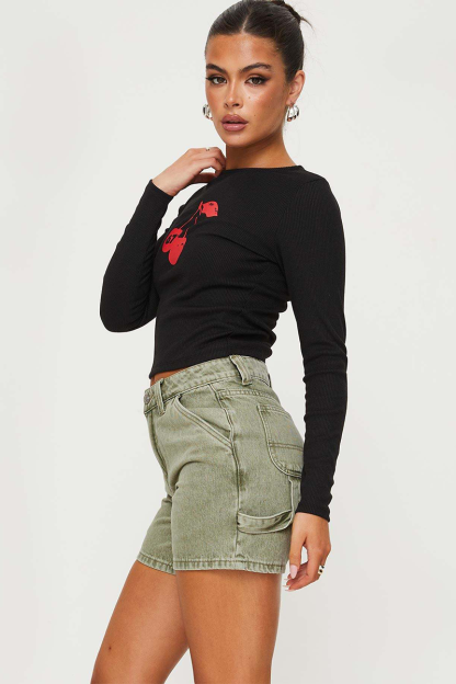 Pockets Denim Casual Shorts-Blue-Hayhty.All Rights Reserved.