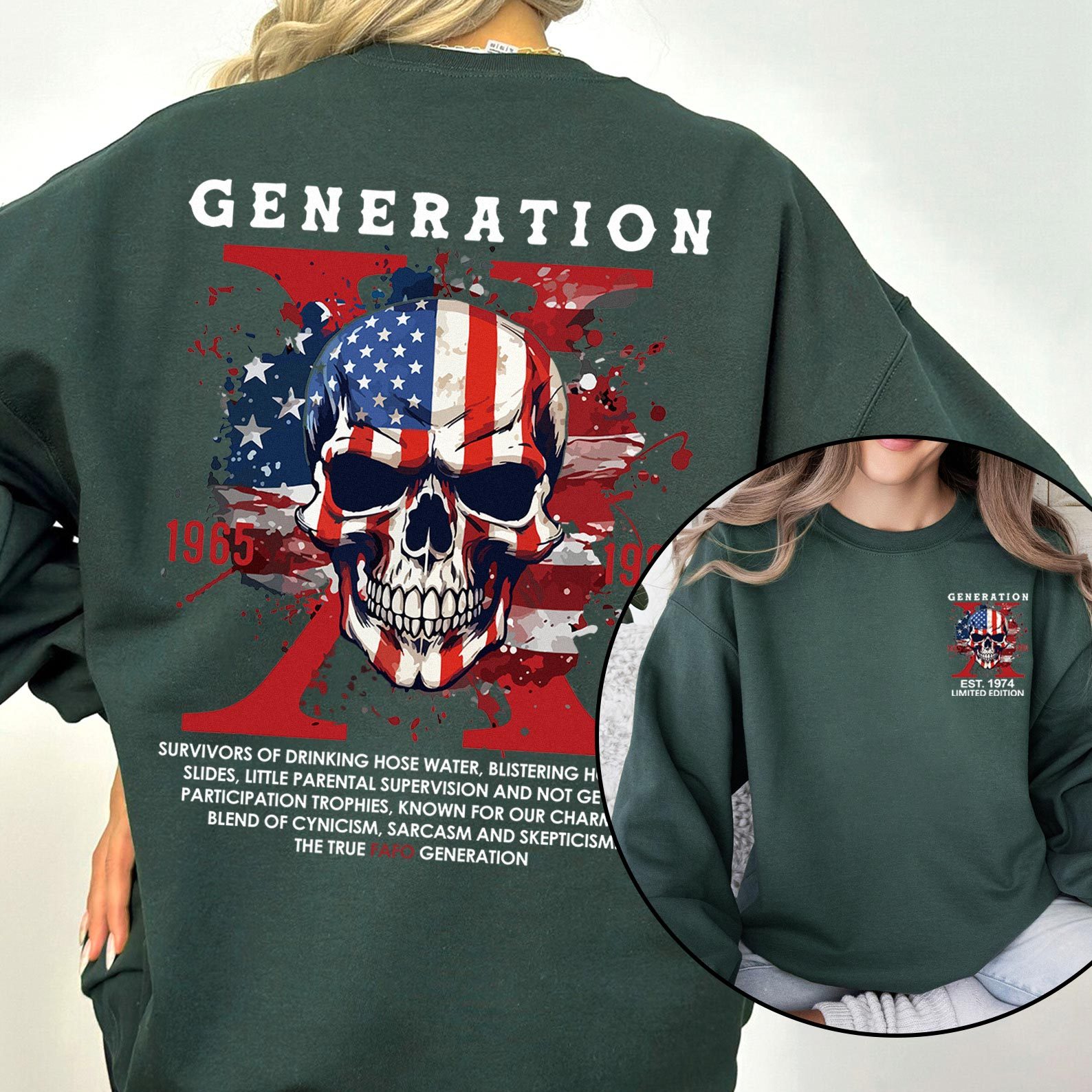 Customized Proud Member of the Fck Your Feelings Crewneck