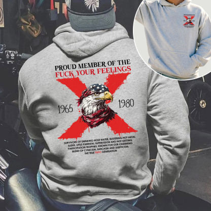 Halloween Gen X Eagle Hoodie