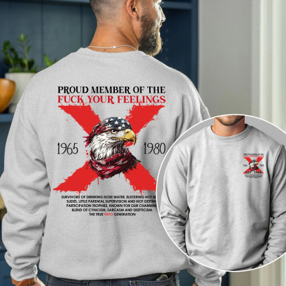 Halloween Gen X  Eagle Crewneck