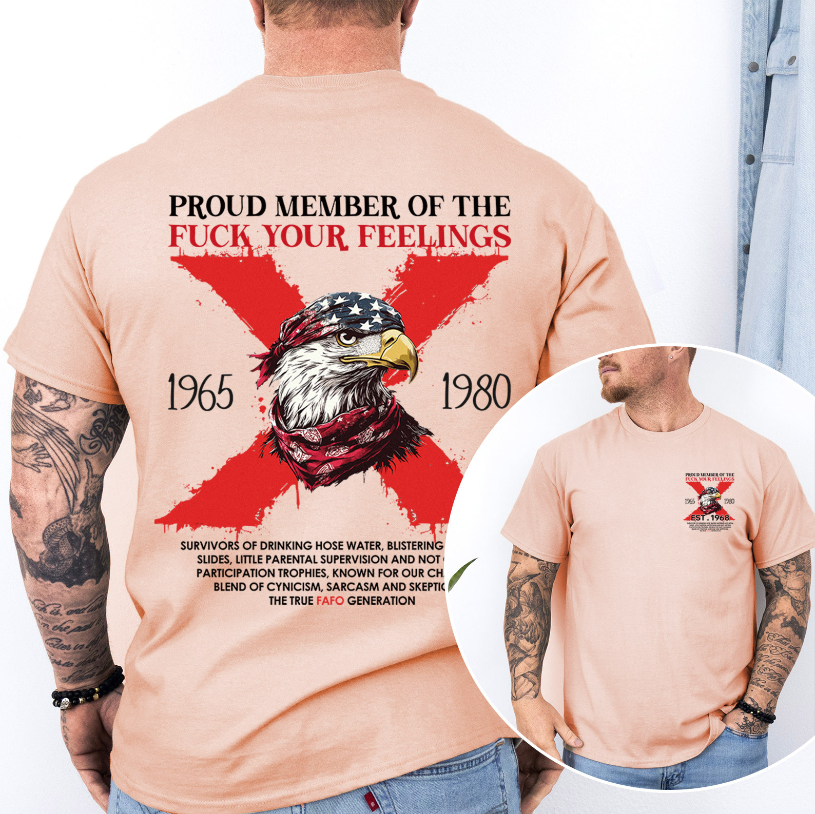 Halloween Gen X Eagle T-shirt