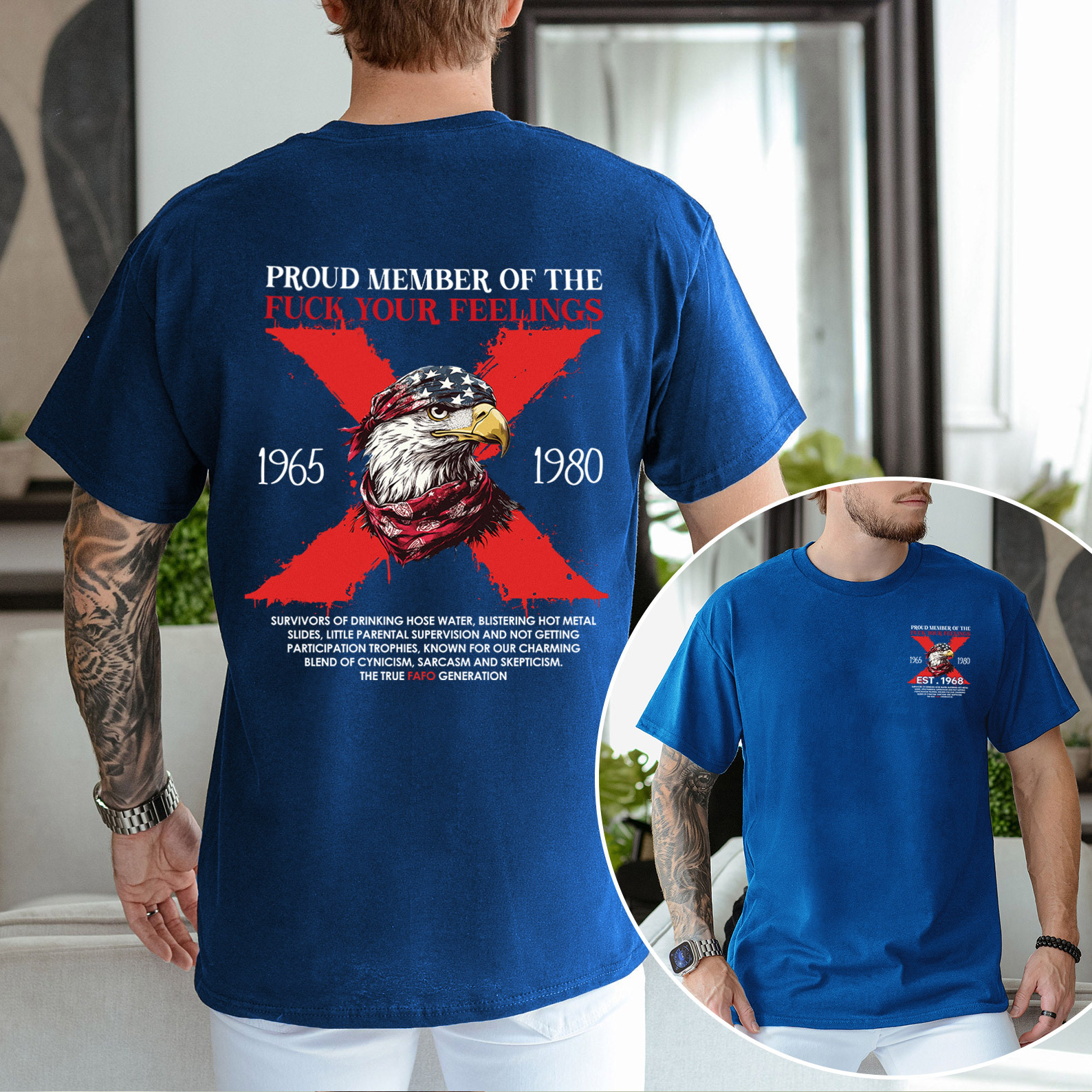 Halloween Gen X Eagle T-shirt