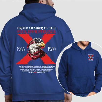 Halloween Gen X Eagle Hoodie