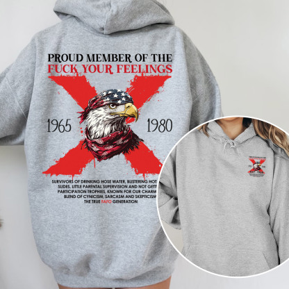 Halloween Gen X Eagle Hoodie