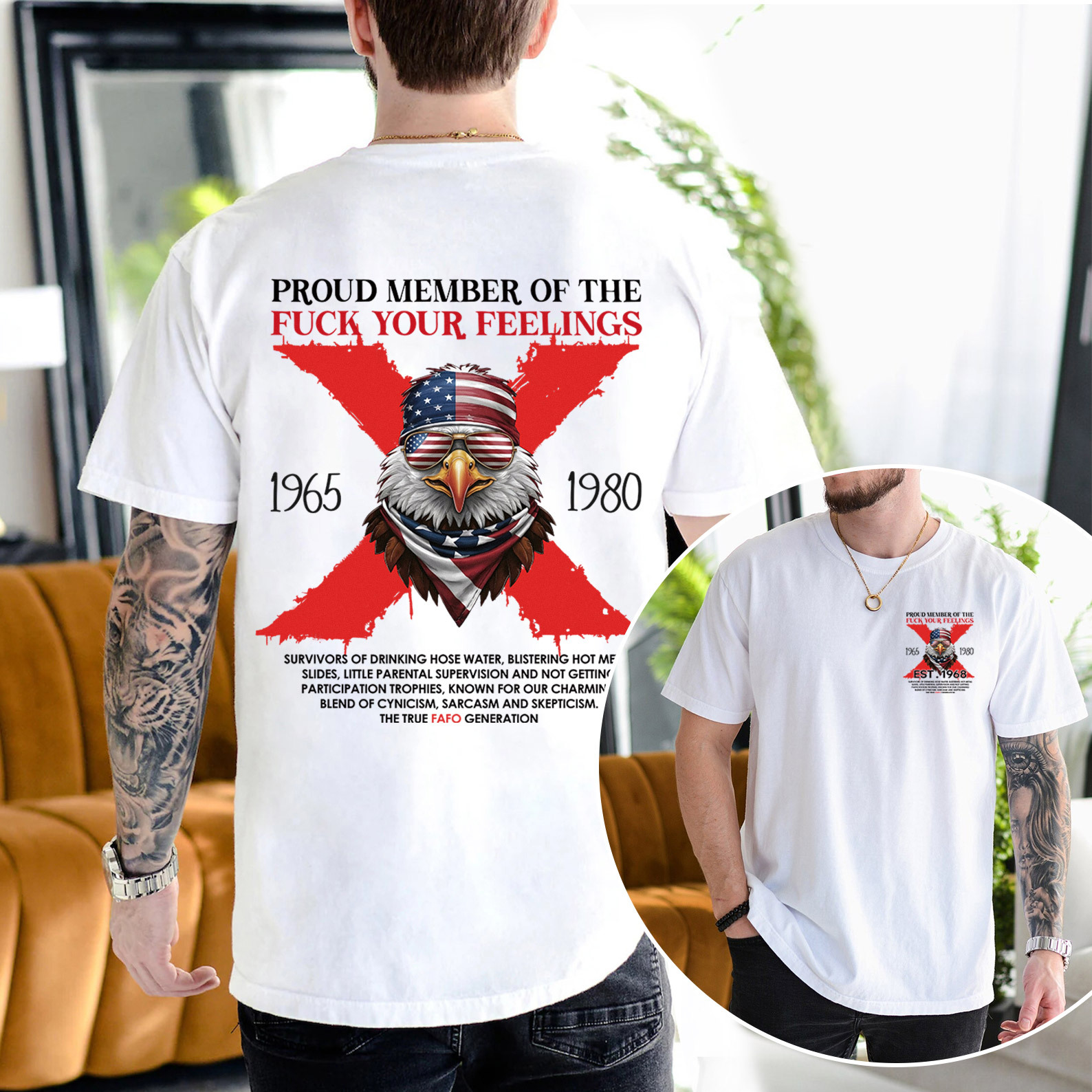 Halloween Gen X Eagle T-shirt