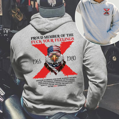 Halloween Gen X Eagle Hoodie