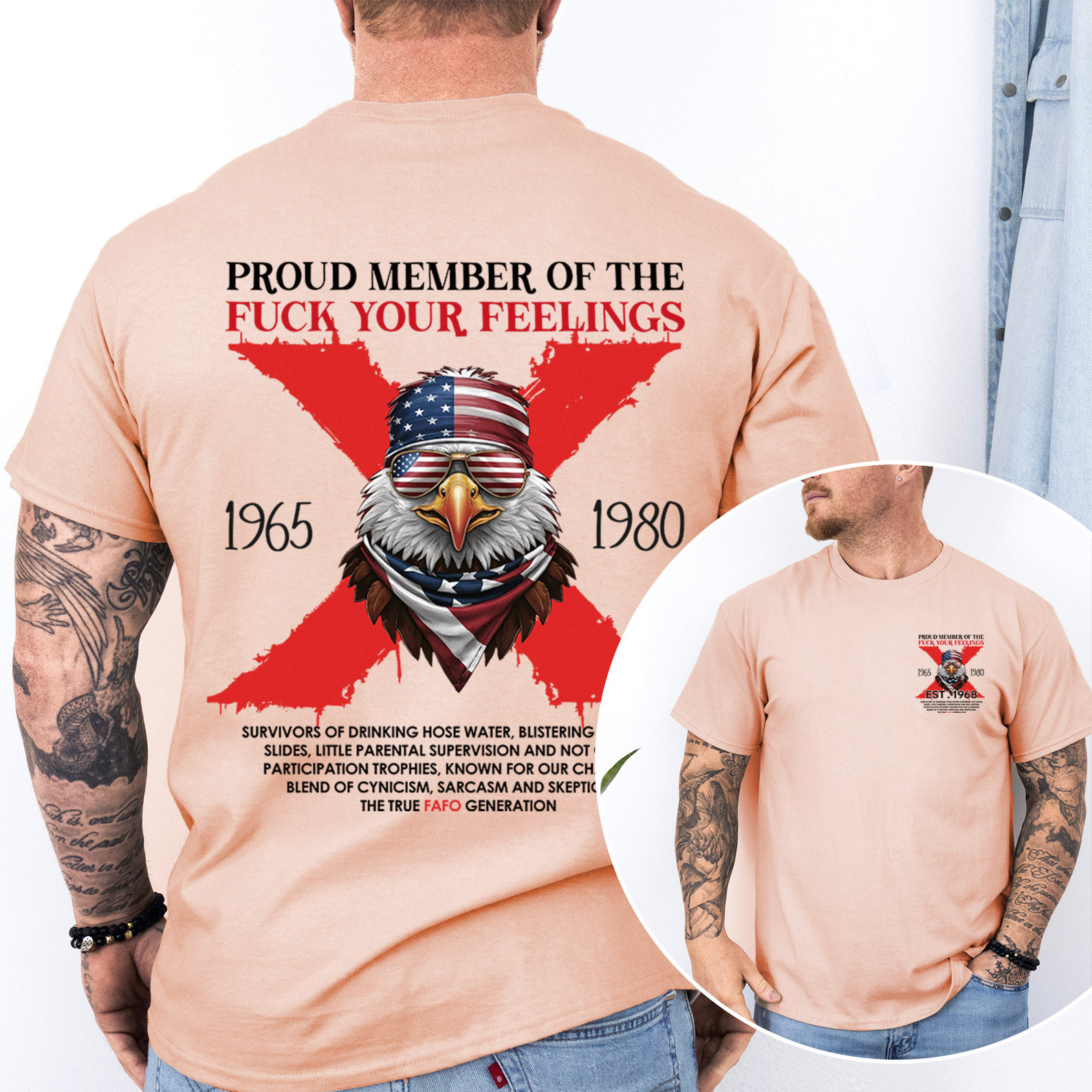 Halloween Gen X Eagle T-shirt