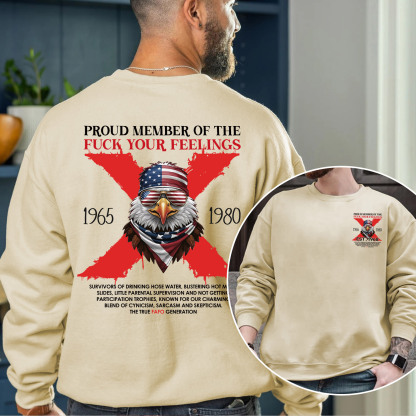 Halloween Gen X  Eagle Crewneck
