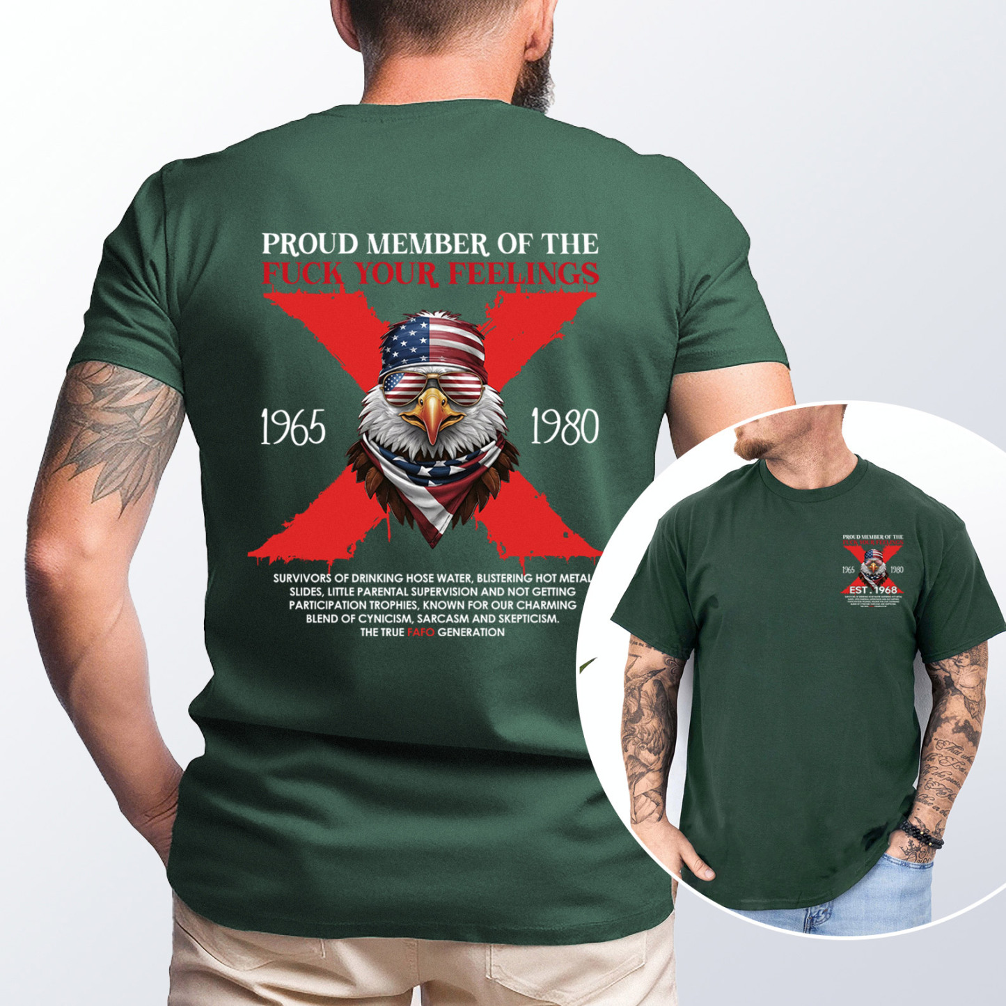 Halloween Gen X Eagle T-shirt