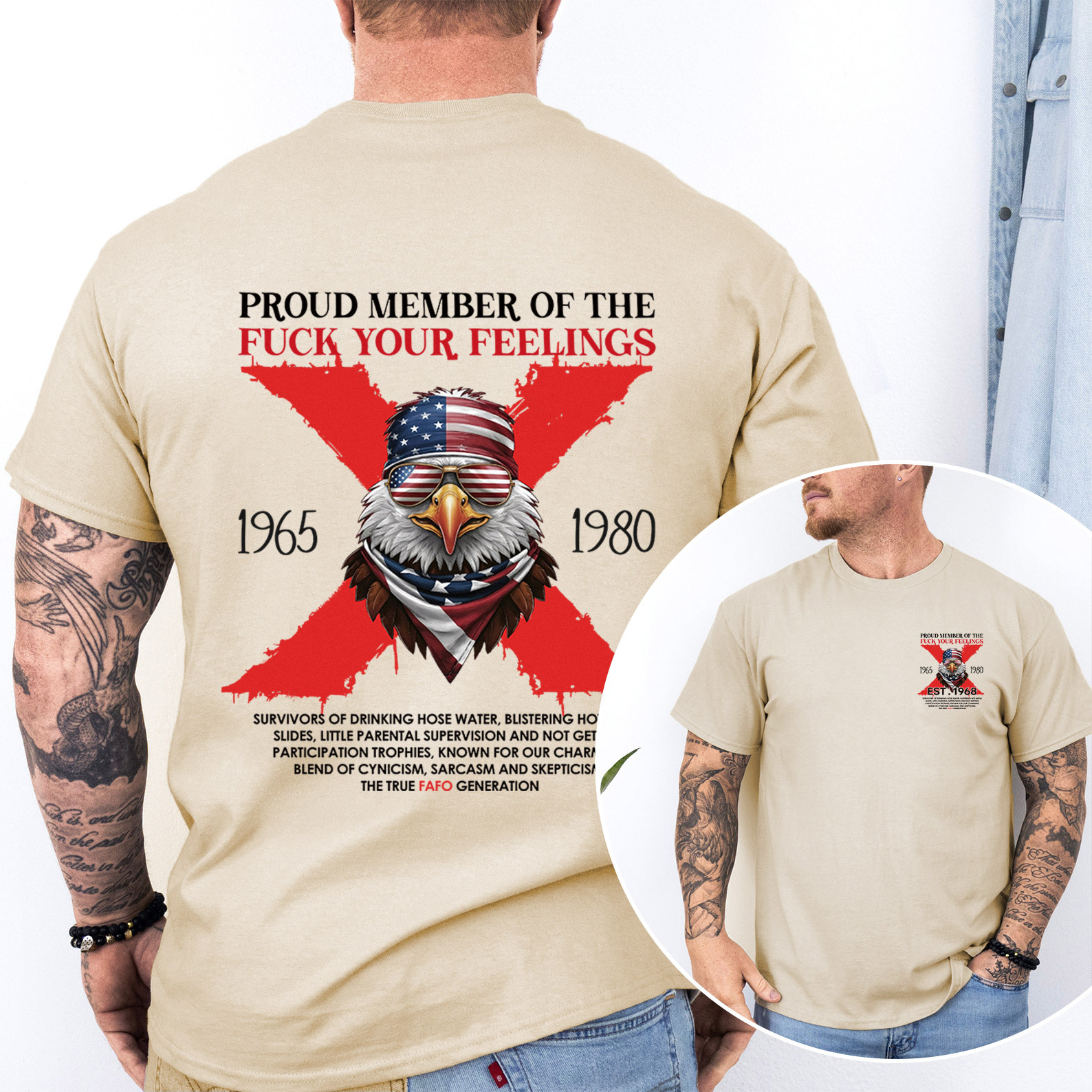 Halloween Gen X Eagle T-shirt