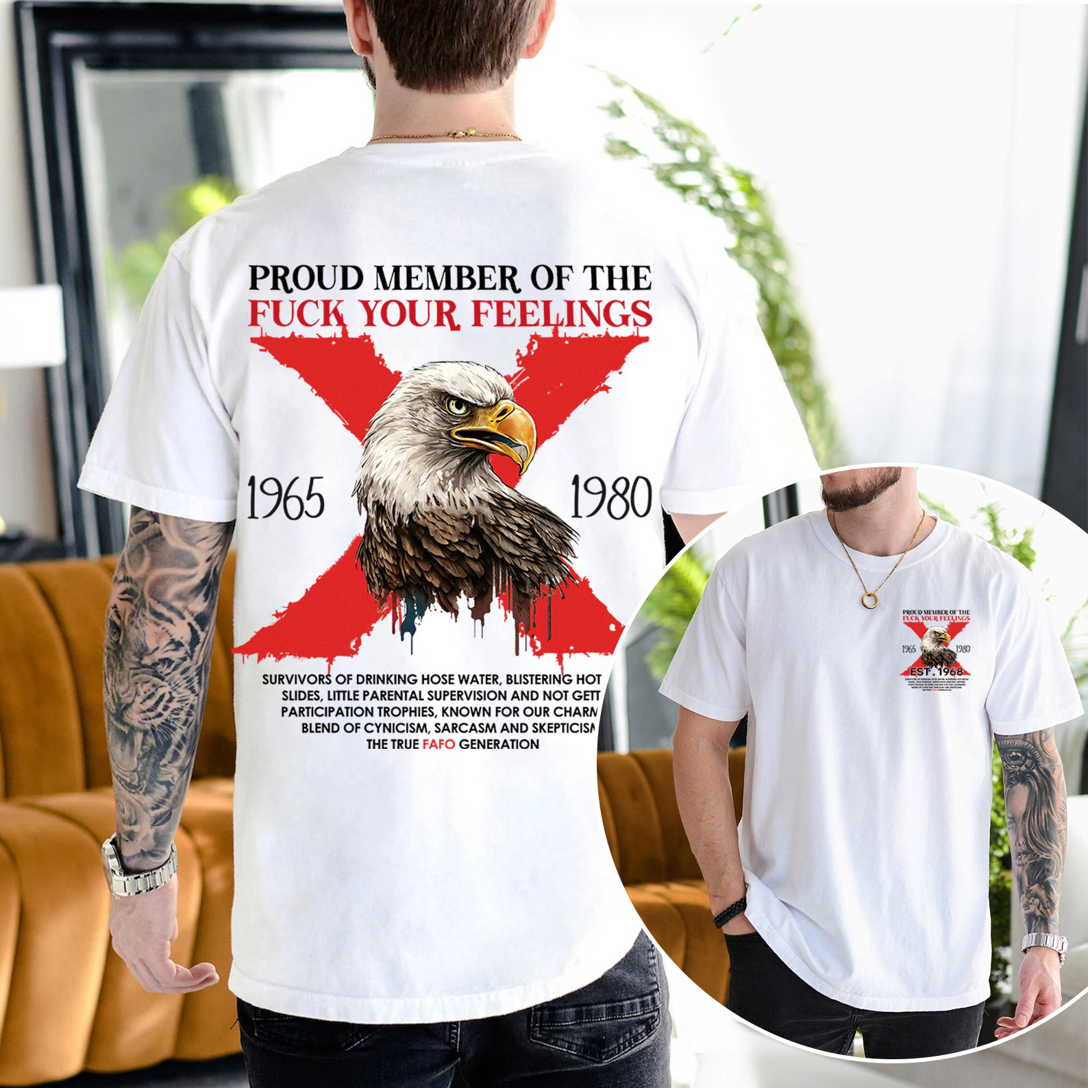 Halloween Gen X Eagle T-shirt