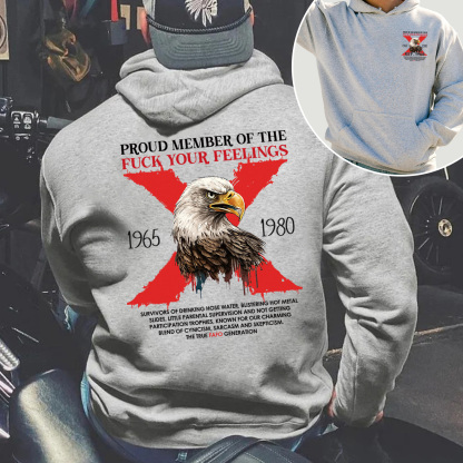 Halloween Gen X Eagle Hoodie