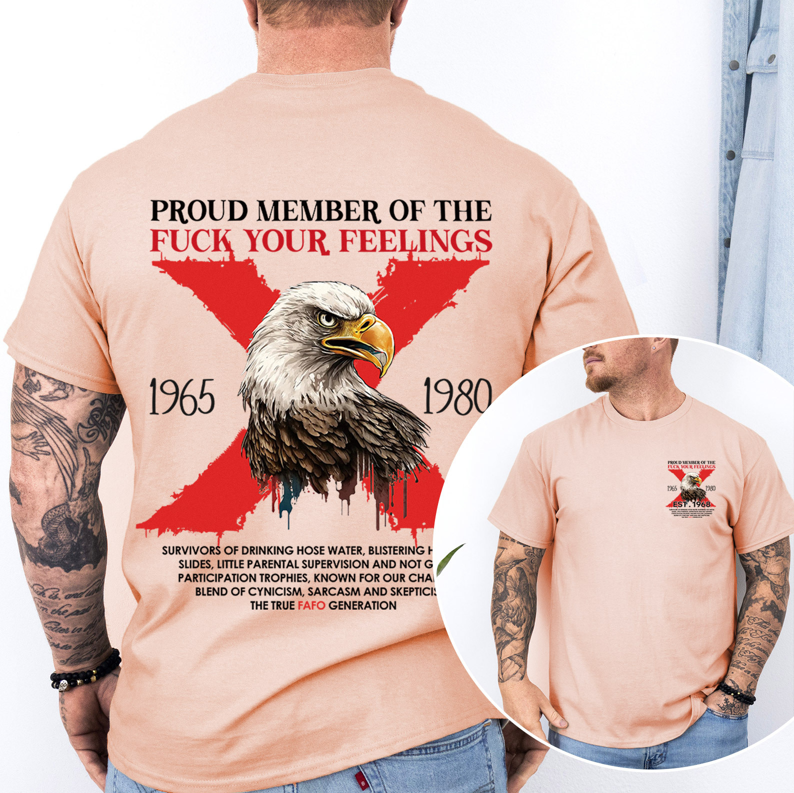 Halloween Gen X Eagle T-shirt