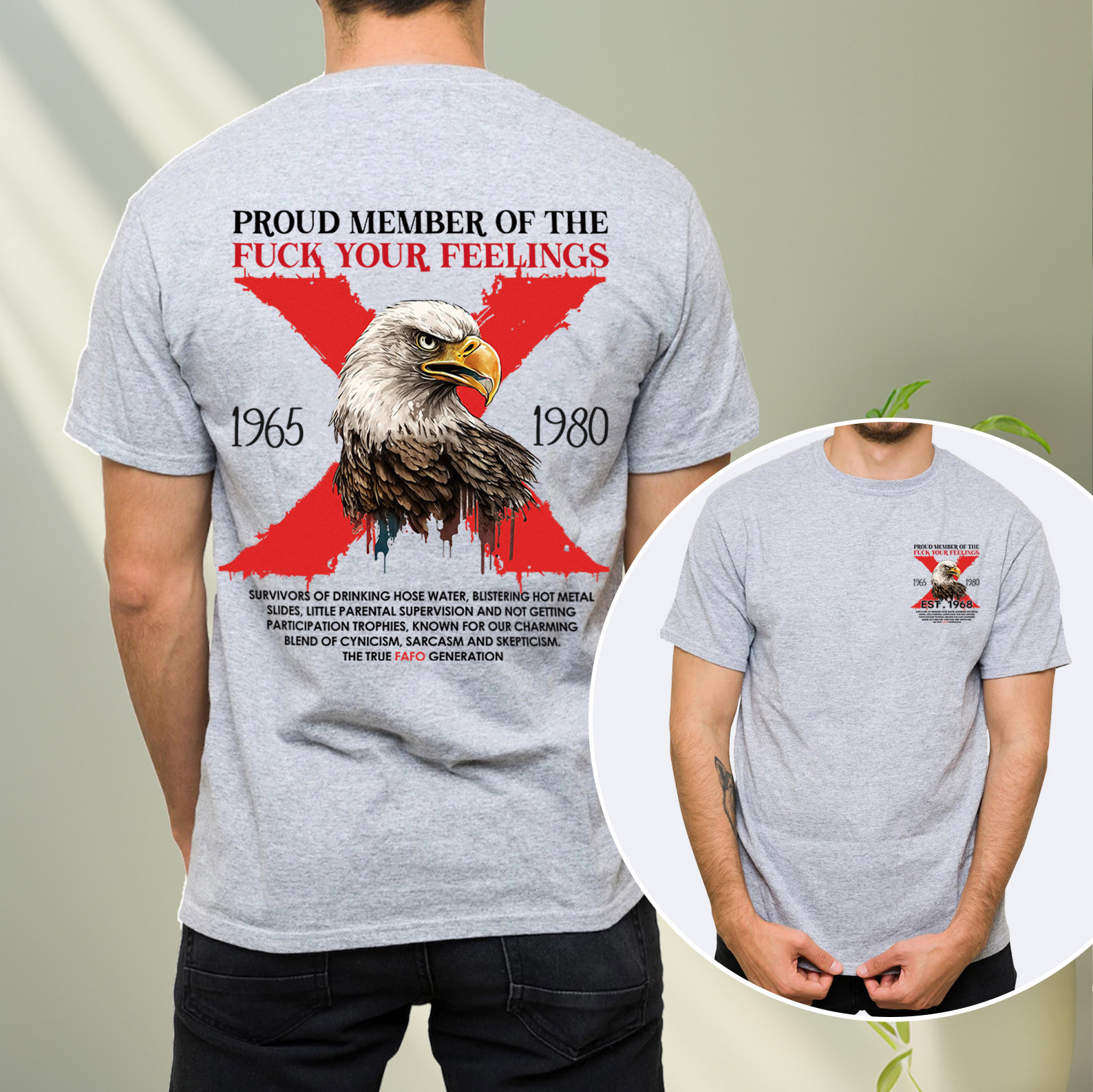 Halloween Gen X Eagle T-shirt