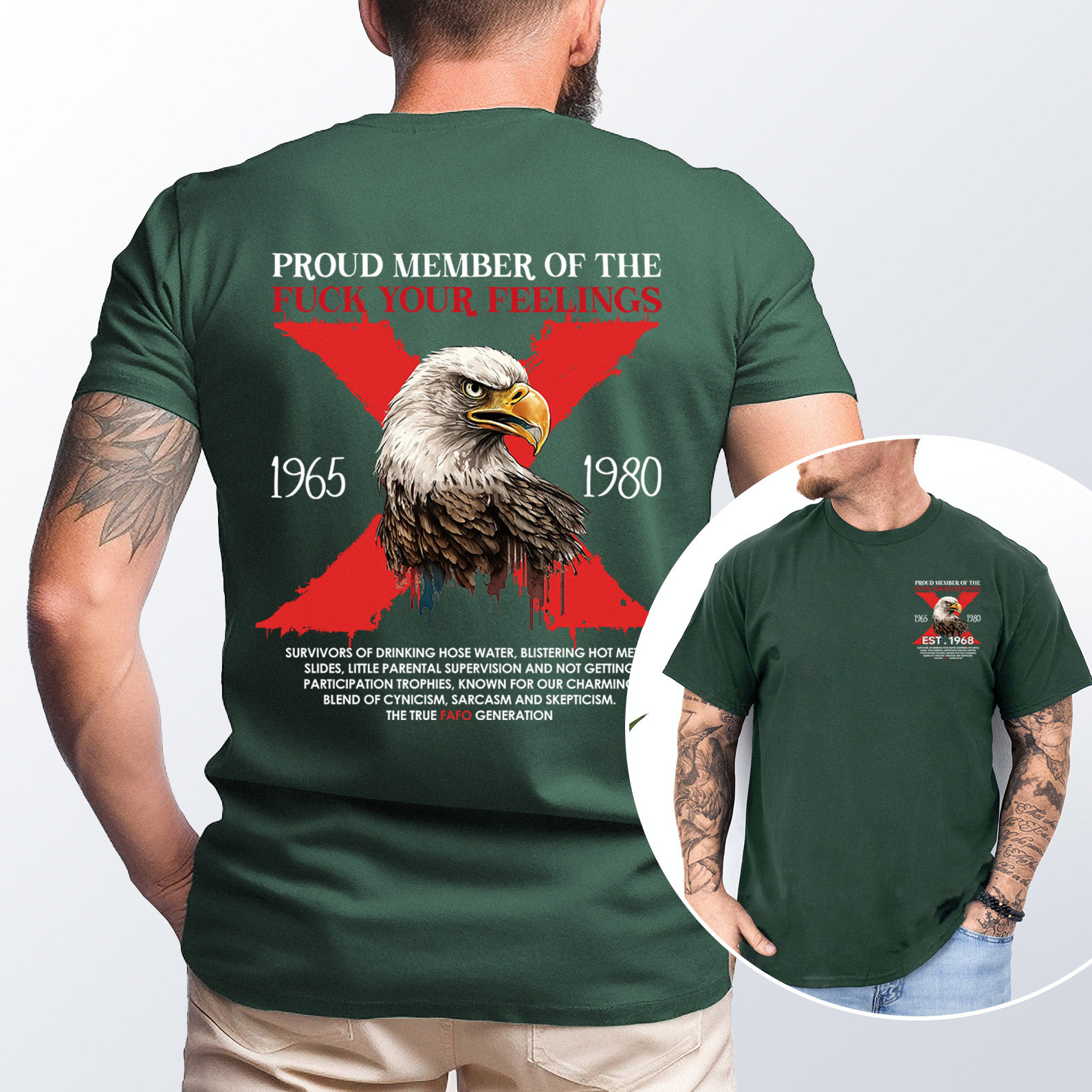 Halloween Gen X Eagle T-shirt
