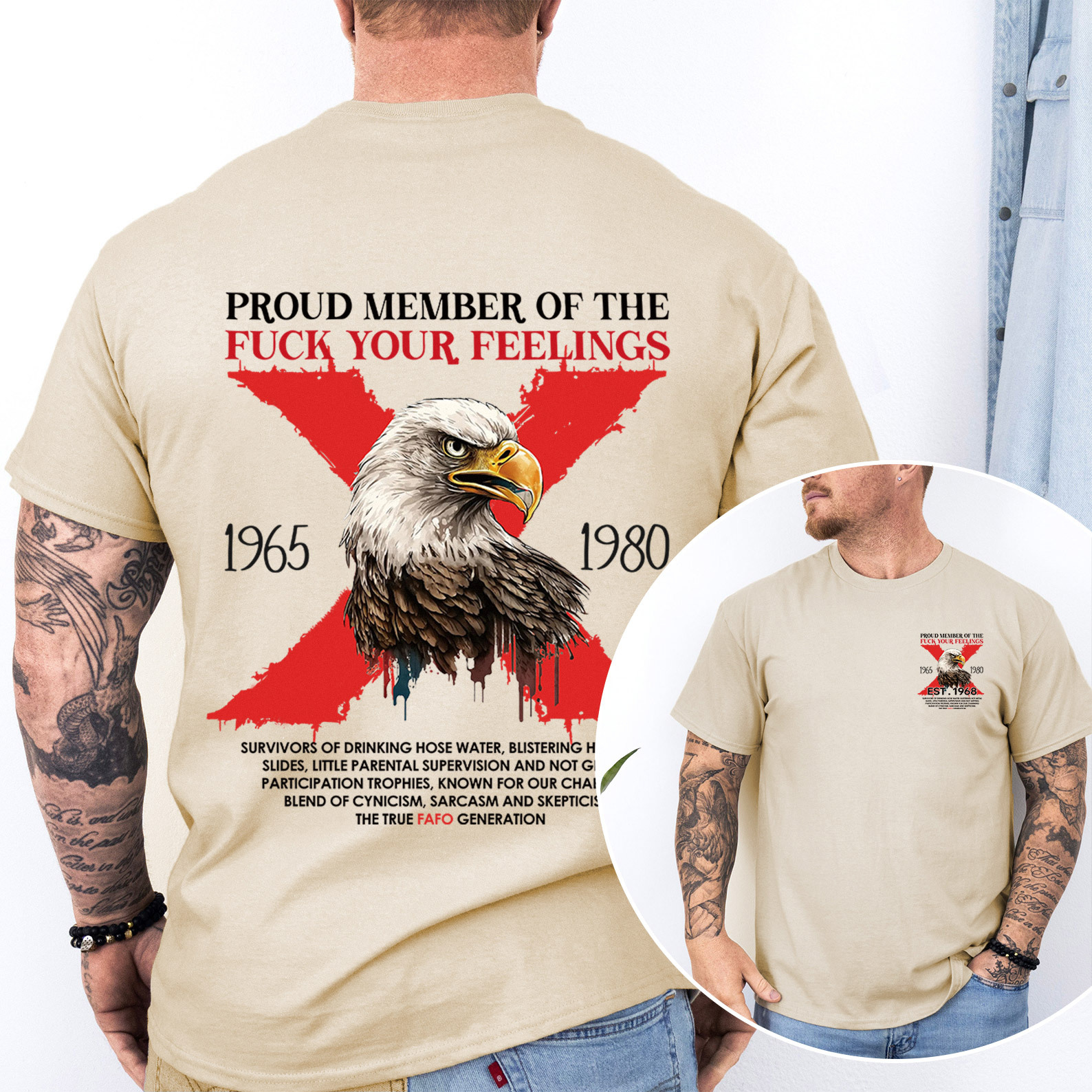 Halloween Gen X Eagle T-shirt