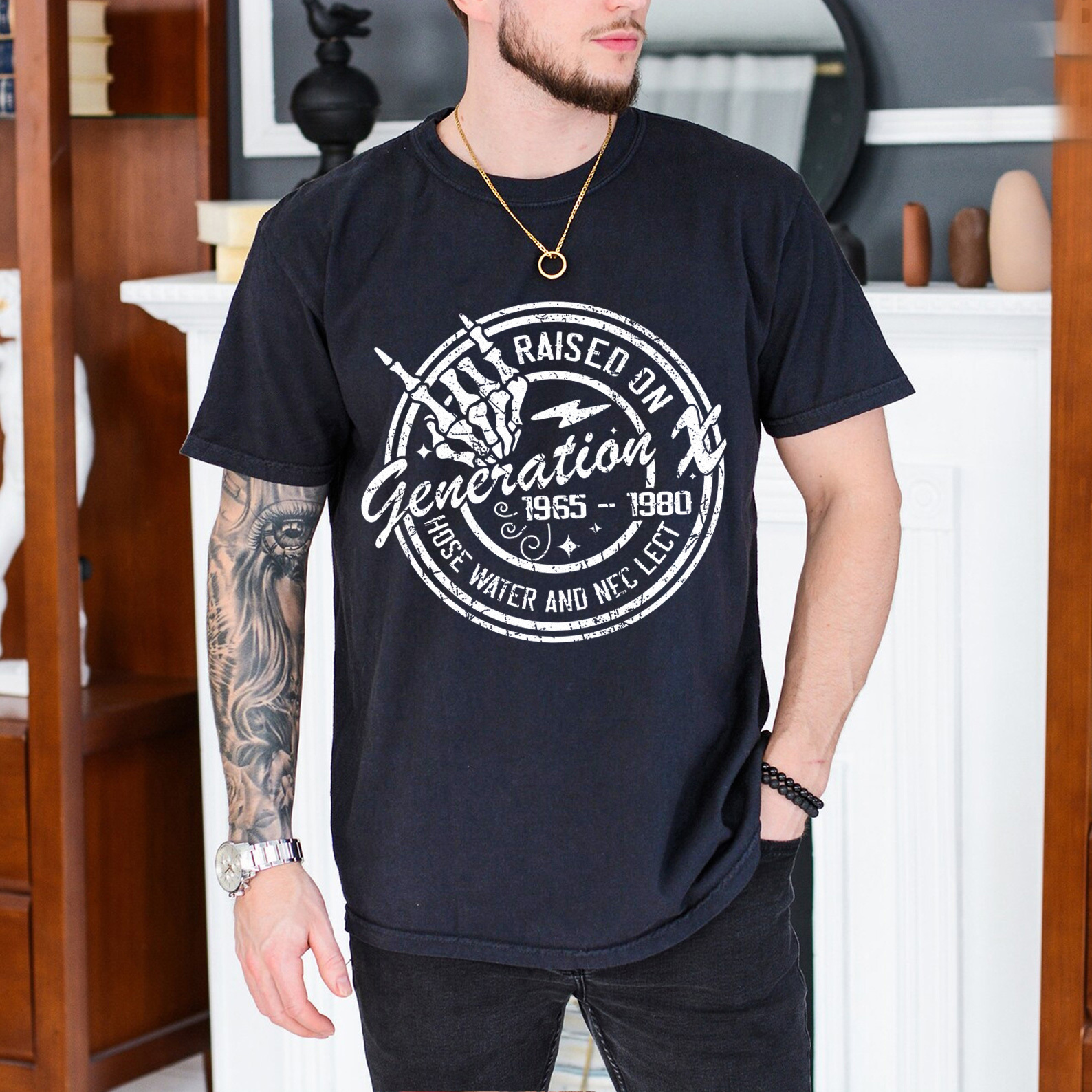 Vintage Skeleton T-shirt