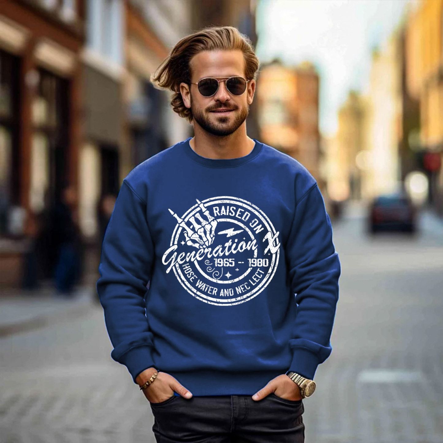 Vintage Skeleton Crewneck