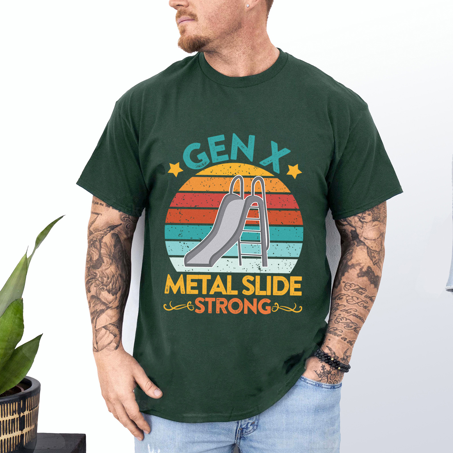Gen X Metal Slide A Strong T-Shirt
