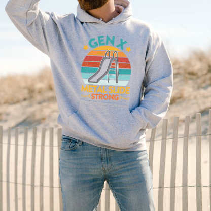 Gen X Metal Slide A Strong Hoodie