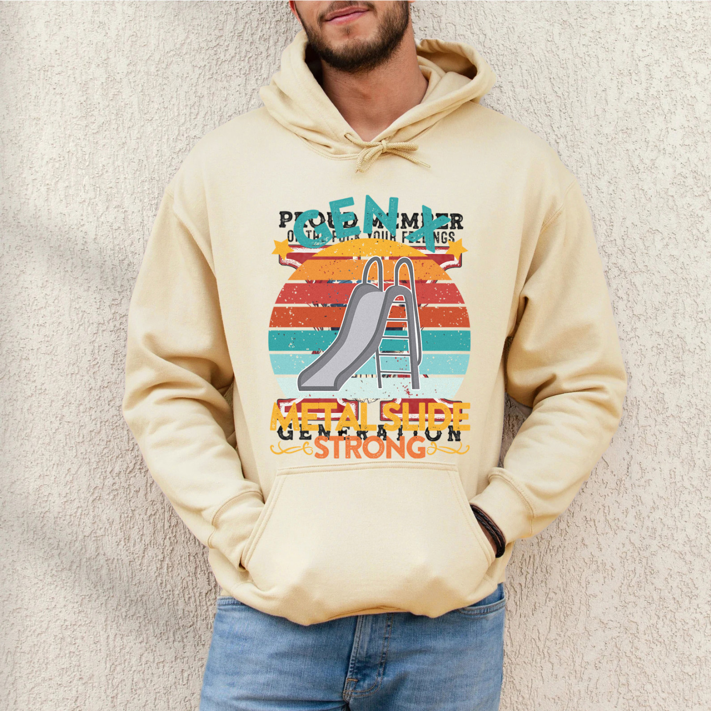 Gen X Metal Slide A Strong Hoodie
