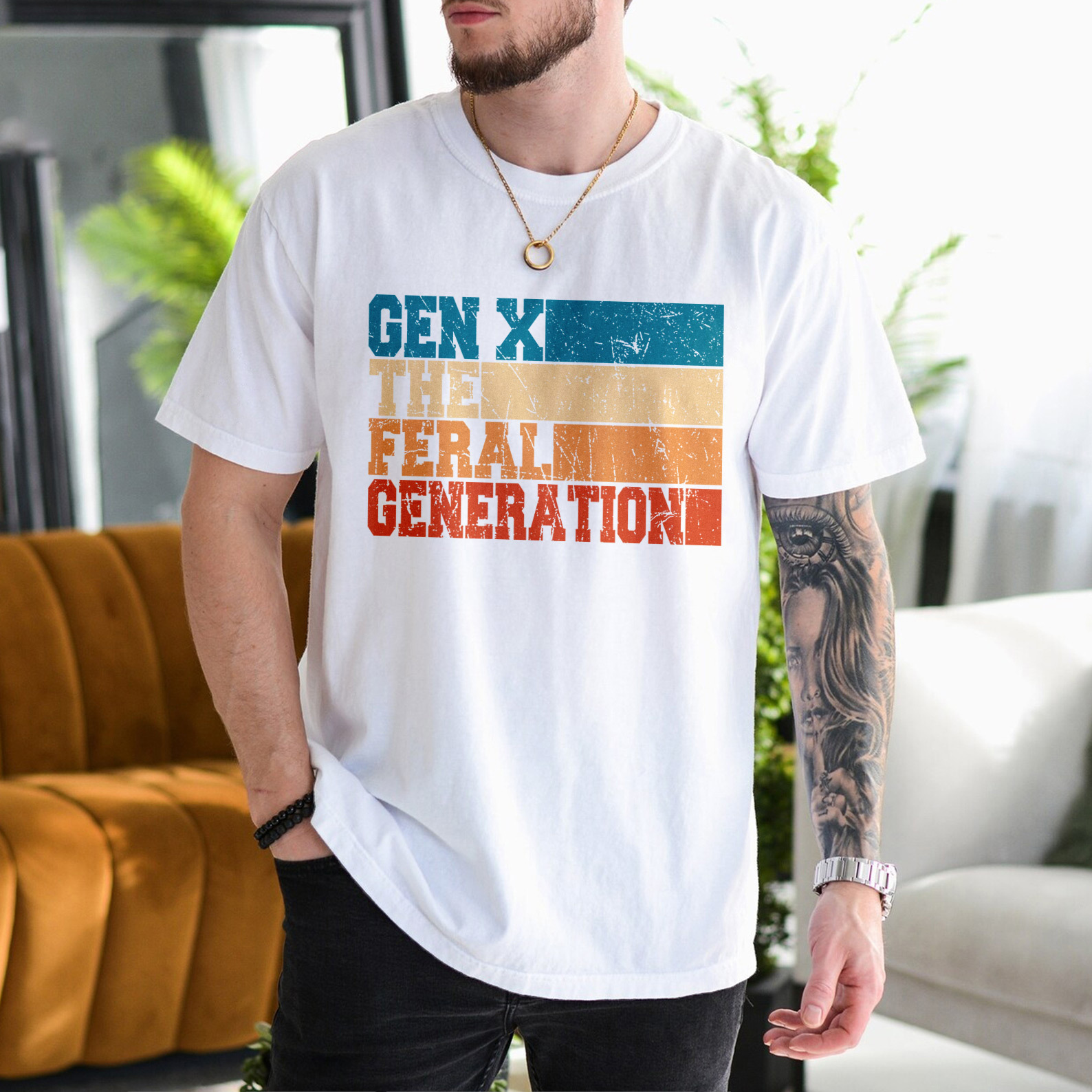 Retro Vintage Gen X T-Shirt