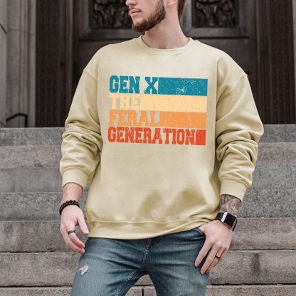 Retro Vintage Gen X Crewneck