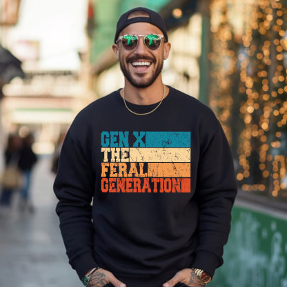 Retro Vintage Gen X Crewneck