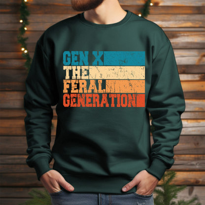 Retro Vintage Gen X Crewneck