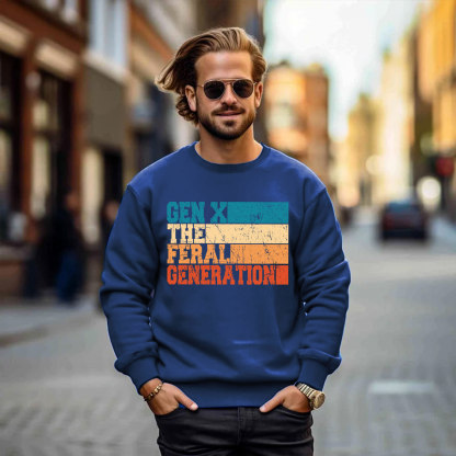 Retro Vintage Gen X Crewneck