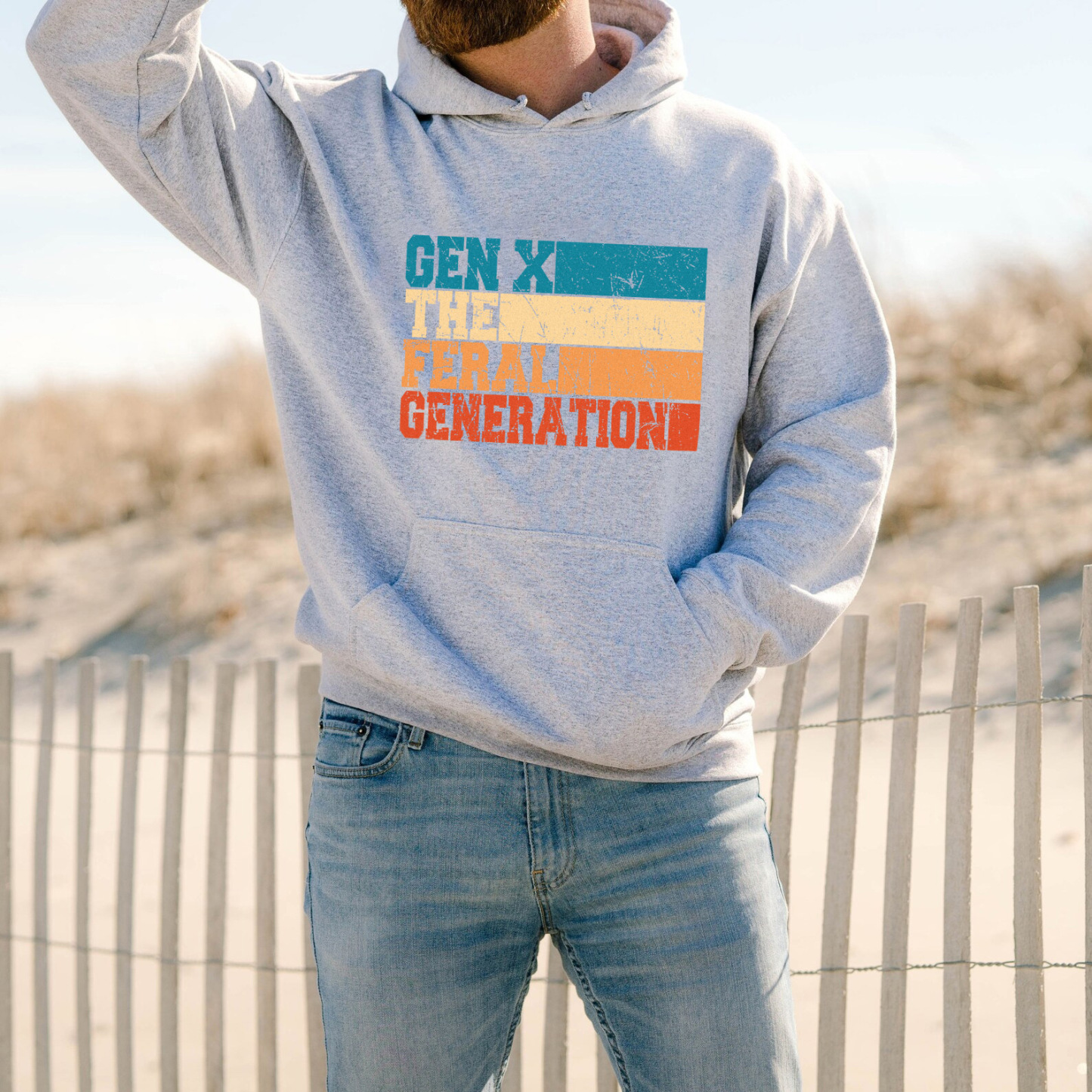 Retro Vintage Gen X Hoodie