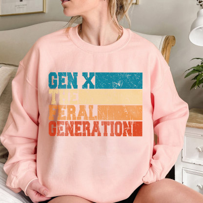 Retro Vintage Gen X Crewneck