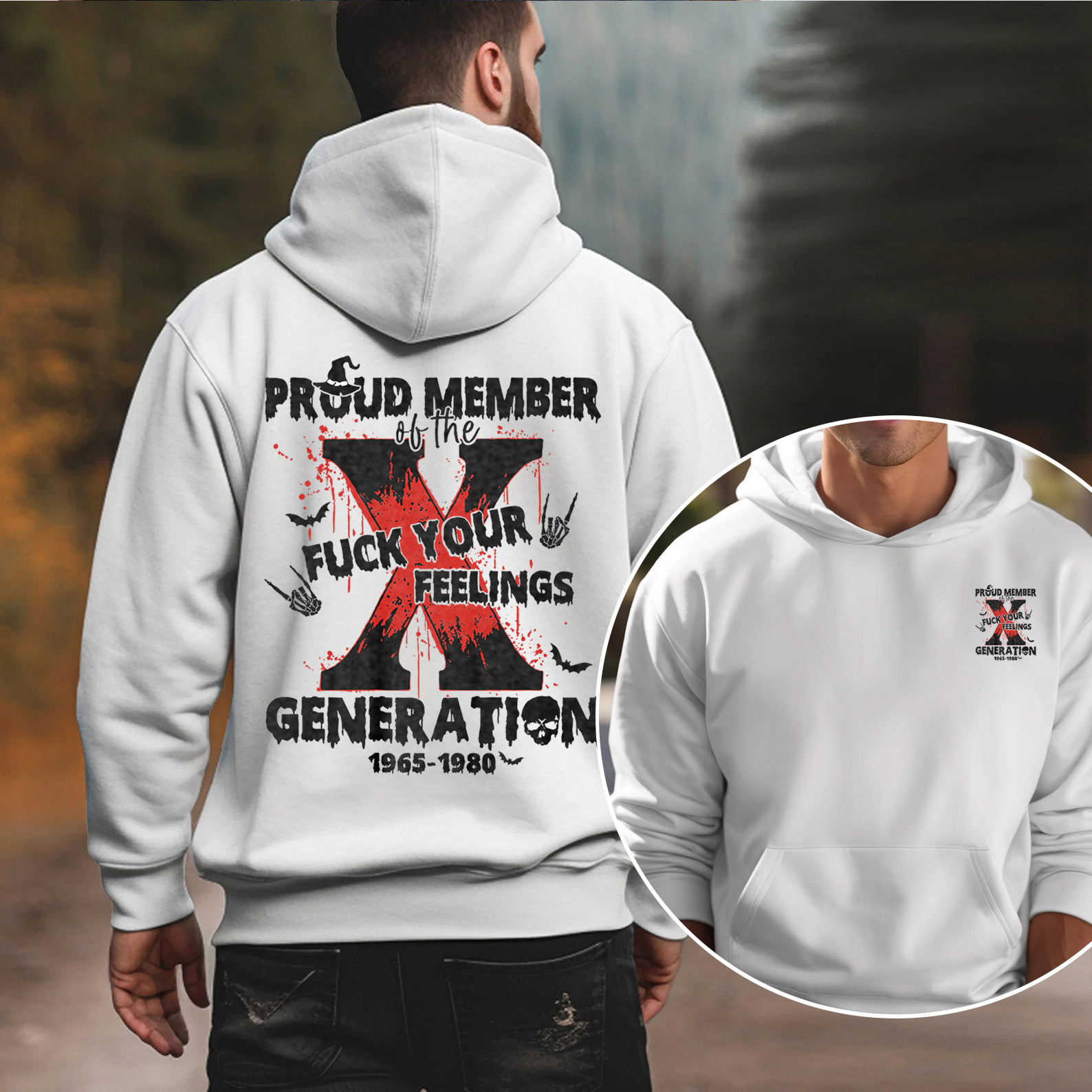 Proud Member Fck Your Feelings Generation X Hoodie