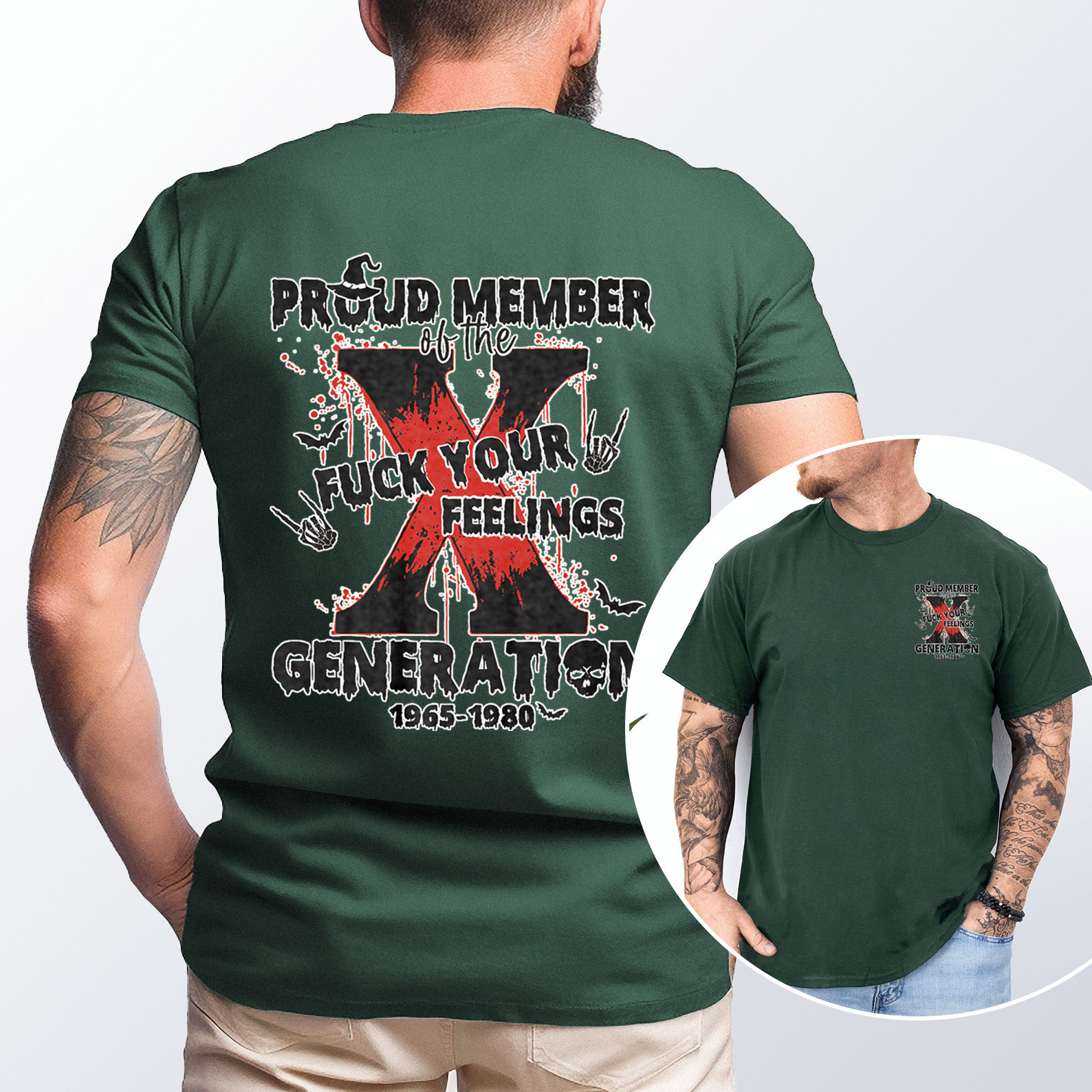 Proud Member Fck Your Feelings Generation X T-shirt