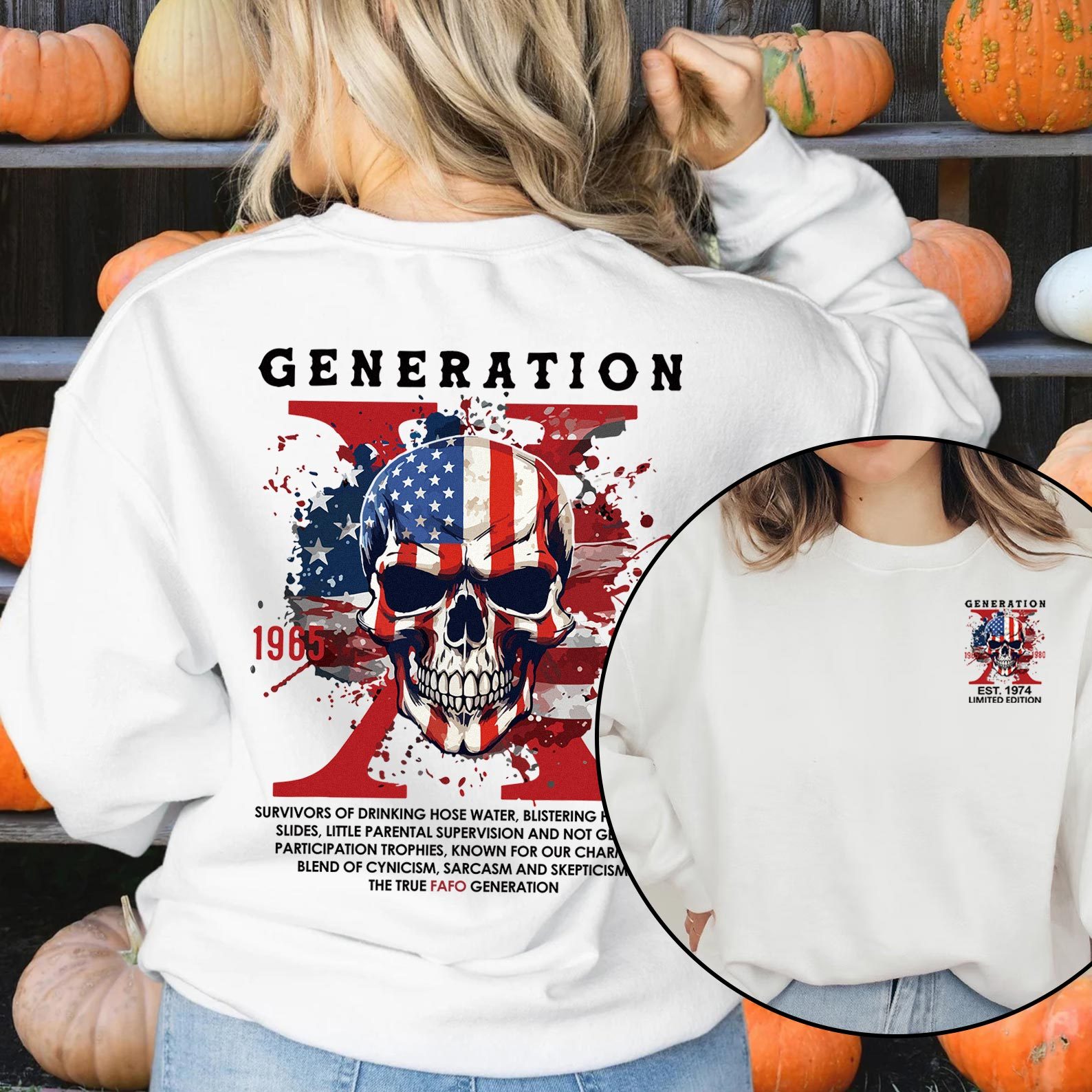 Customized Proud Member of the Fck Your Feelings Crewneck