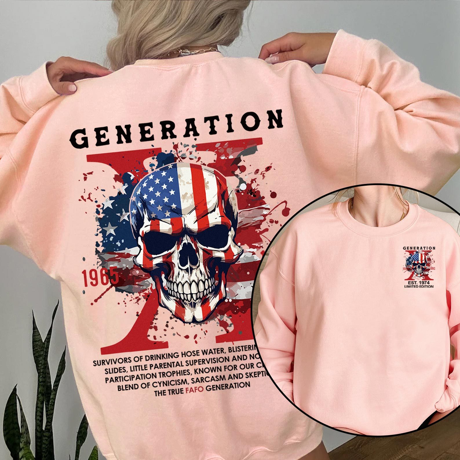 Customized Proud Member of the Fck Your Feelings Crewneck