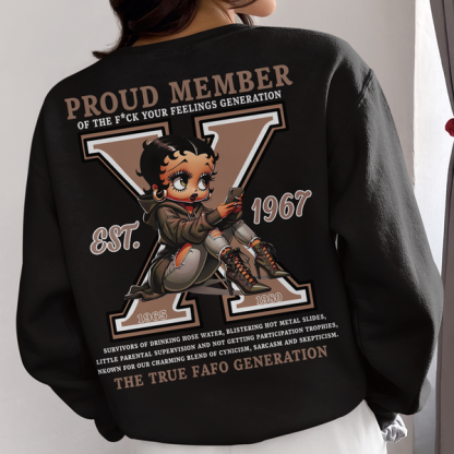 Custom Year Generation X Crewneck