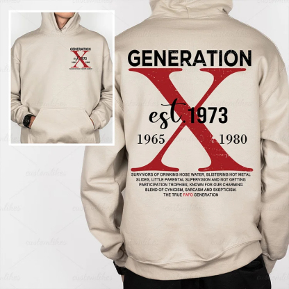 Custom Gen X Member Sweatshirt