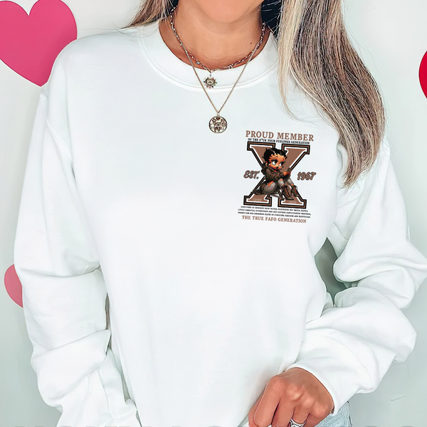 Custom Year Generation X Crewneck