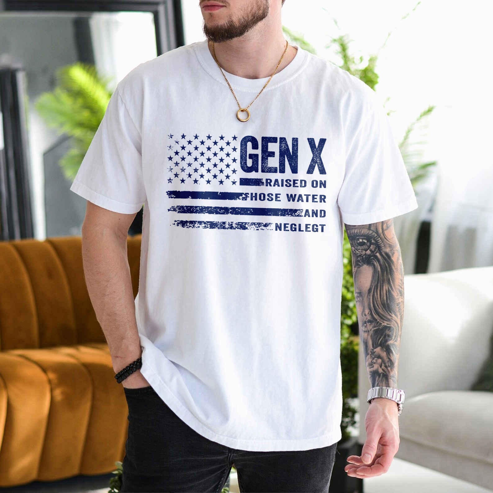 Vintage Gen X Funny Quotes T-Shirt