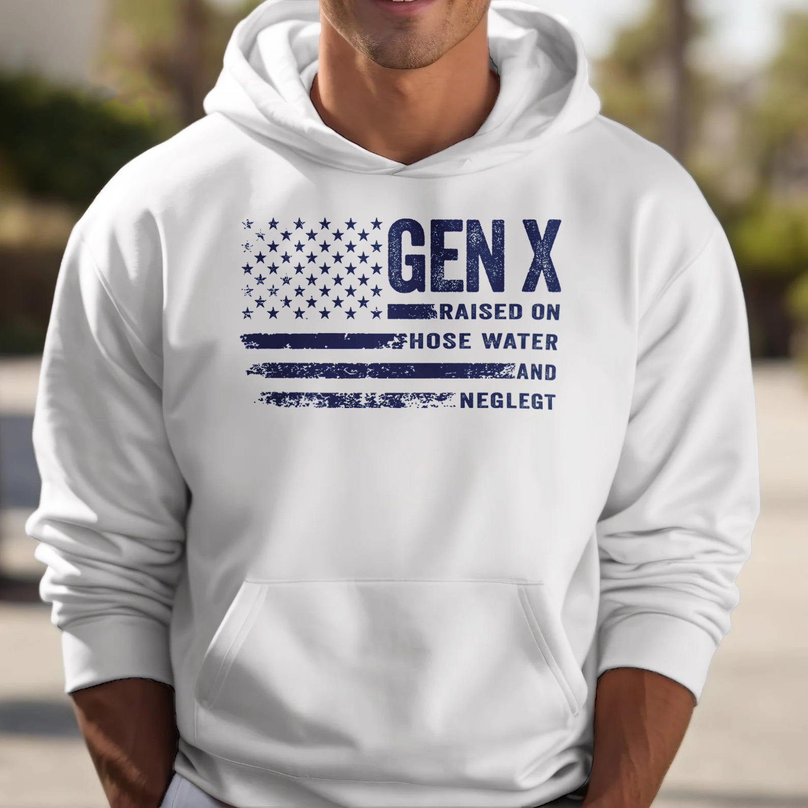 Vintage Gen X Funny Quotes Hoodie