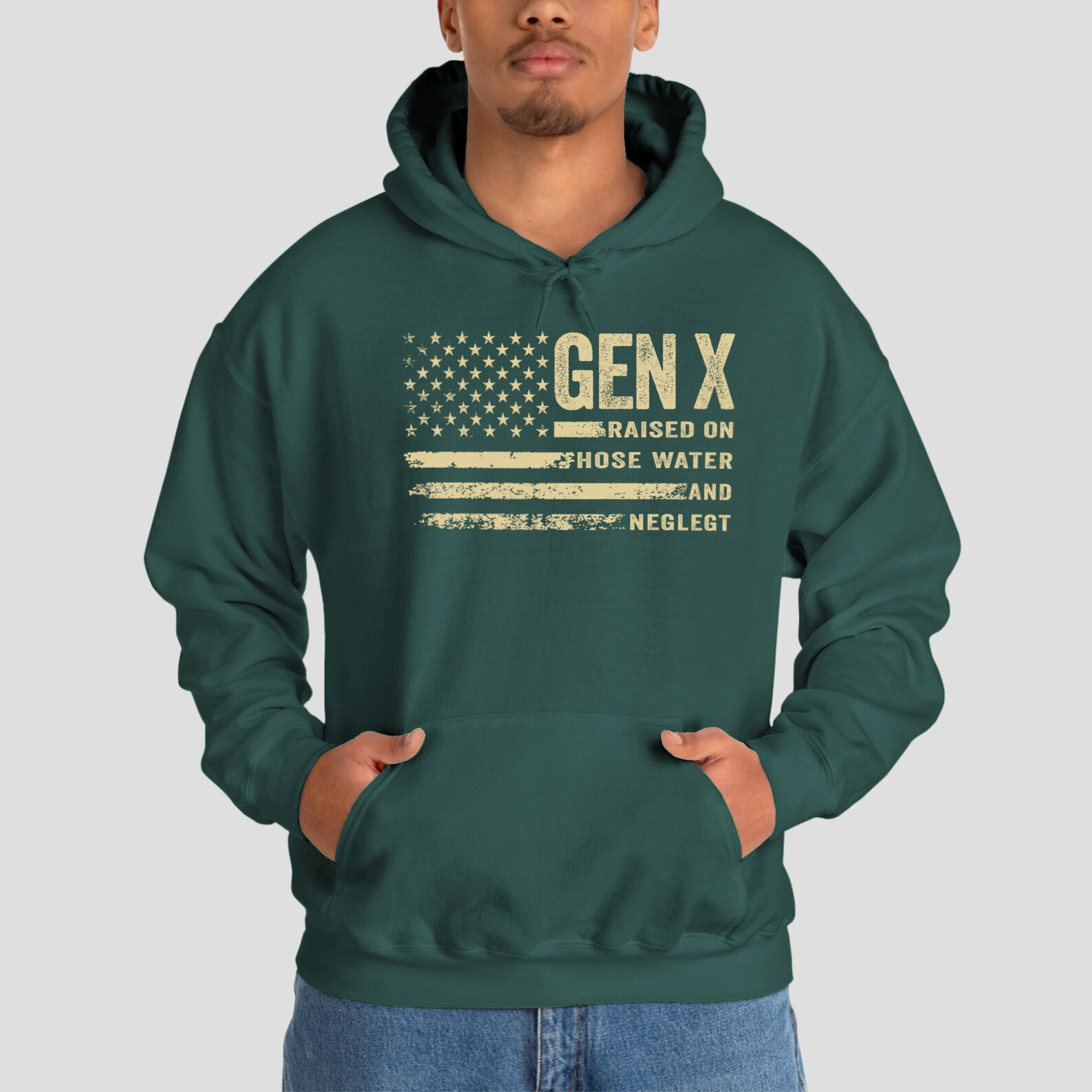 Vintage Gen X Funny Quotes Hoodie