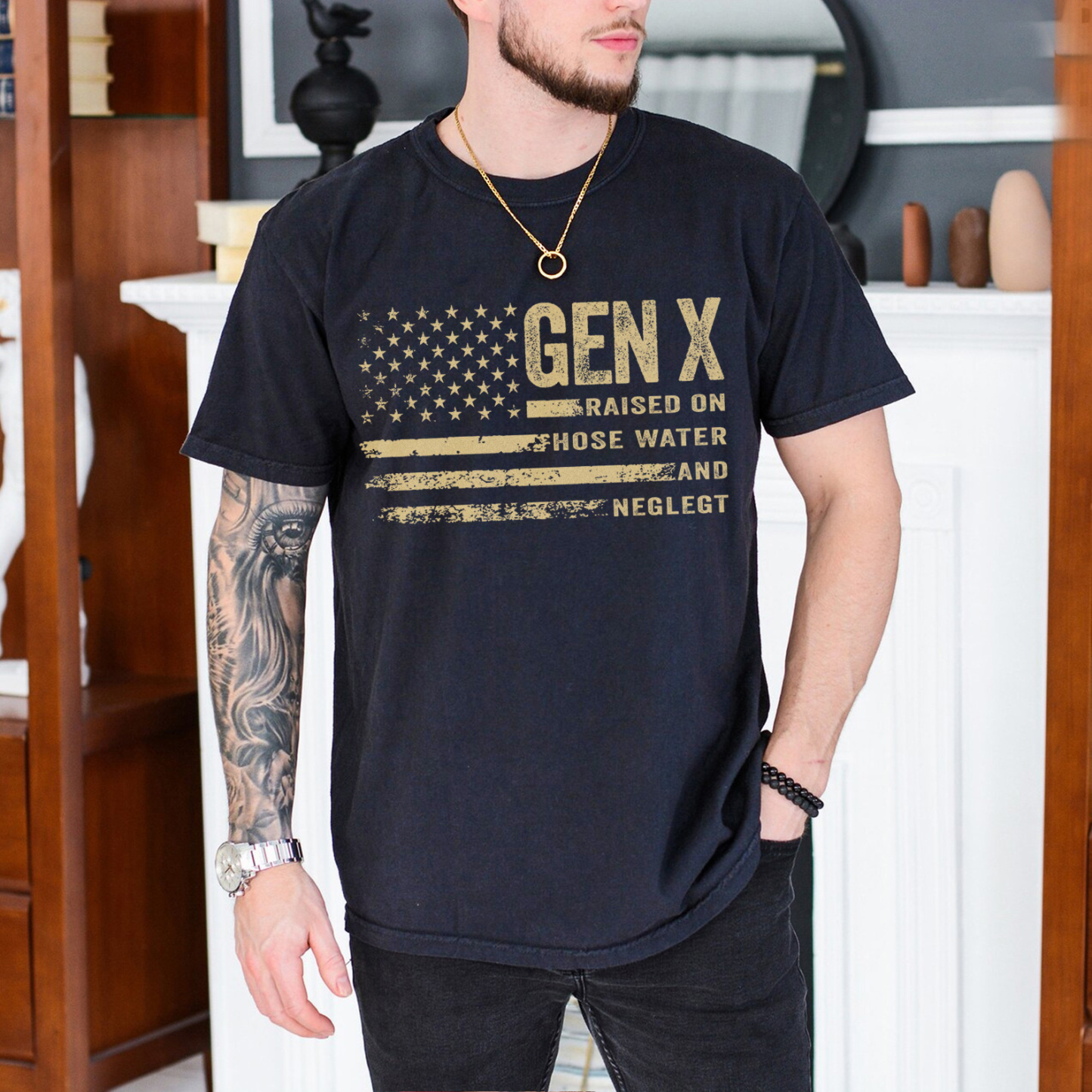 Vintage Gen X Funny Quotes T-Shirt