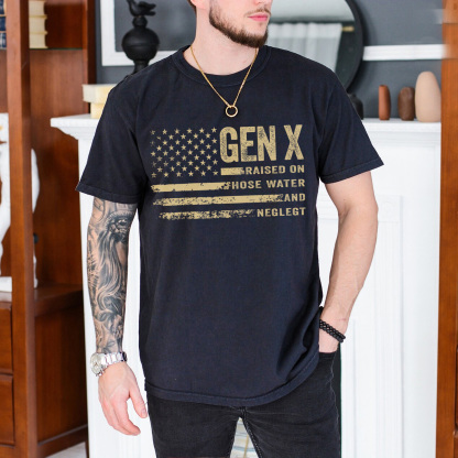 Vintage Gen X Funny Quotes T-Shirt