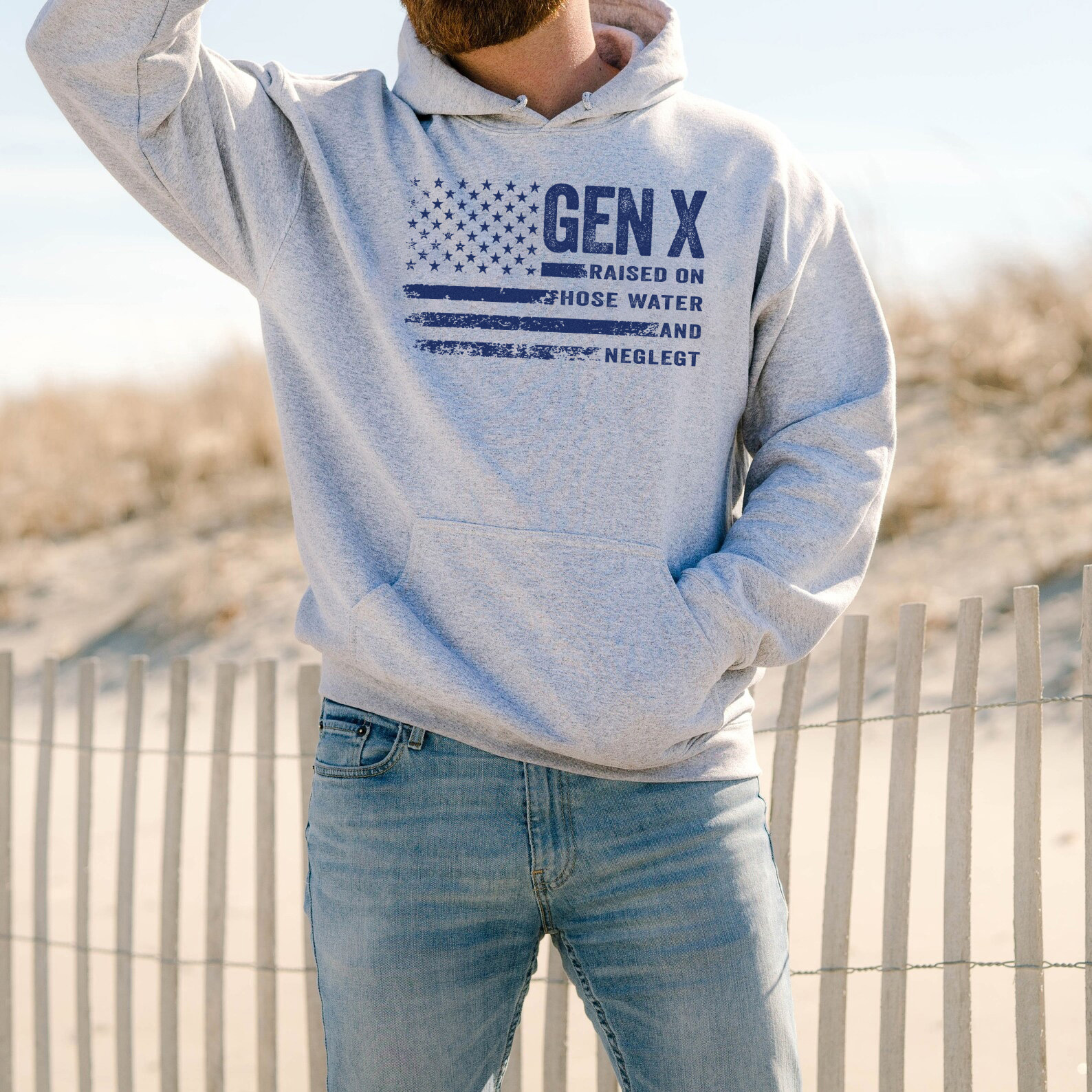Vintage Gen X Funny Quotes Hoodie