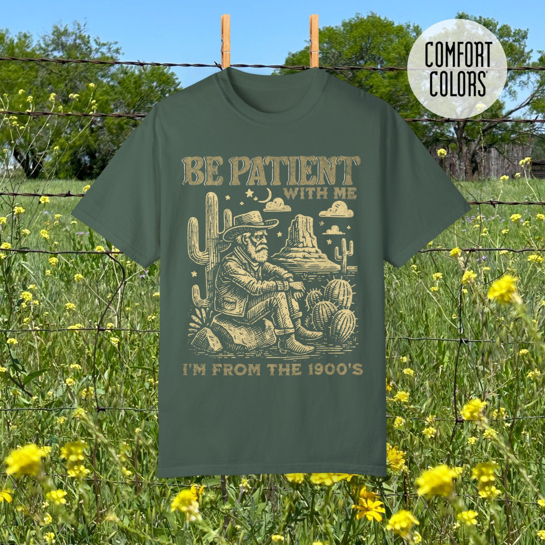 Please Be Patient with Me, I'm From the 1900's - Print Unisex Shirt VI