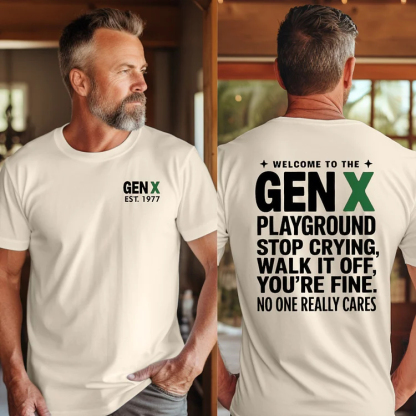 Custom Gen X Playground Shirt