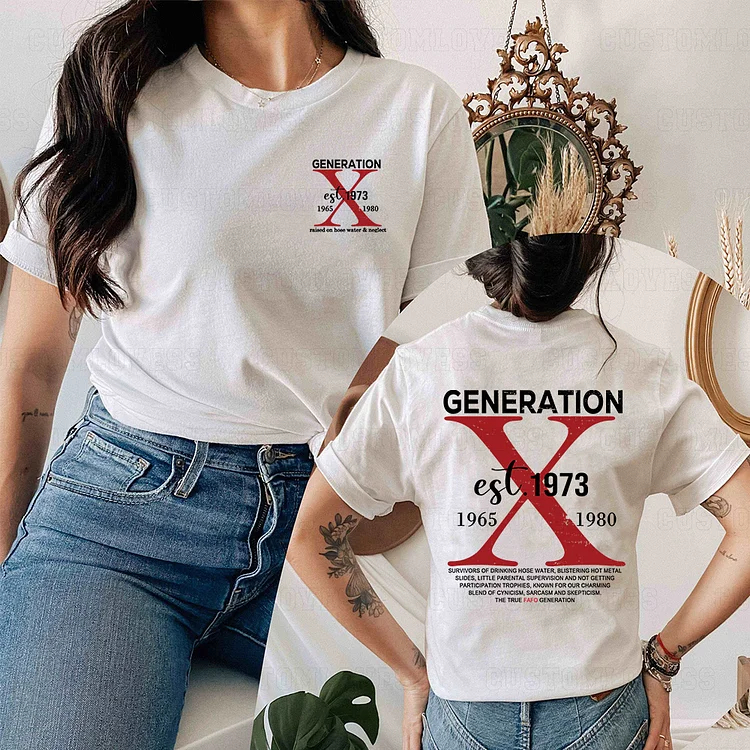 Custom Gen X Member Sweatshirt