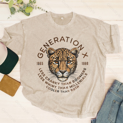 Washed Generation X T-shirt