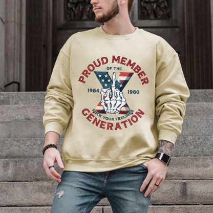 American Flag Crewneck